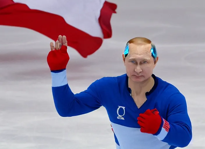 Image similar to putin on ice promotional shot