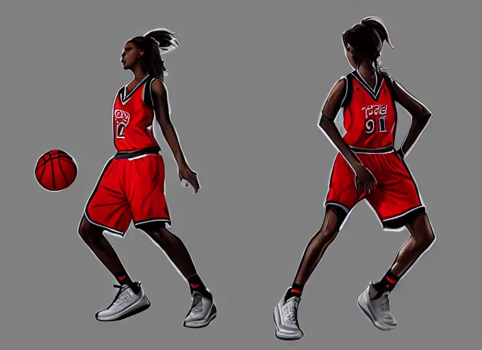 Image similar to basketball sneakers concept of gewn stacy, trending on artstation, smooth, sharp focus