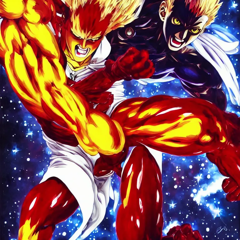 My first cosmic garou fanart ,I really like his design : r/OnePunchMan