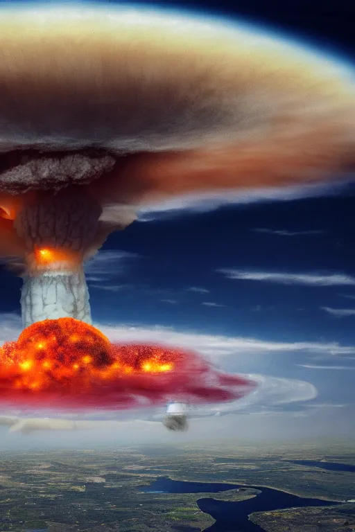 Image similar to modern nuclear explosion