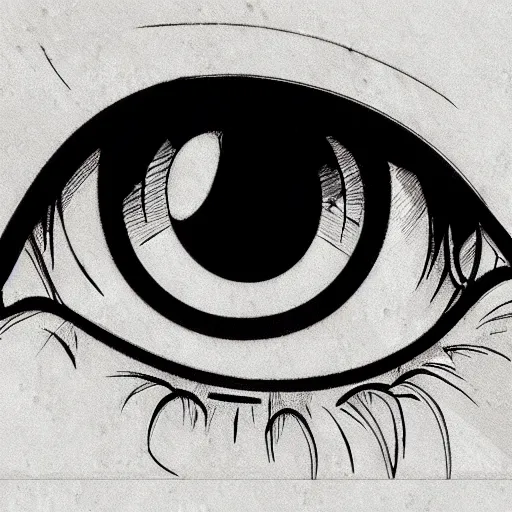 Image similar to anime eye, detailed