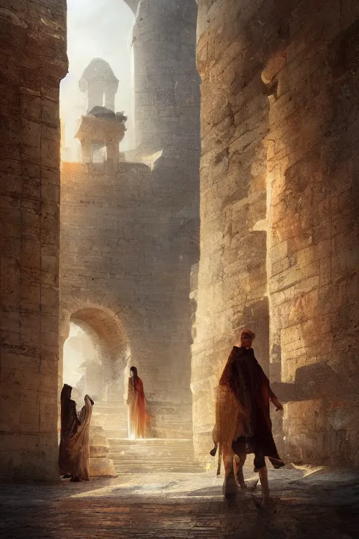 Prompt: ancient city of gyza, portrait, powerfull, intricate, elegant, volumetric lighting, scenery, digital painting, highly detailed, artstation, sharp focus, illustration, concept art, ruan jia, steve mccurry