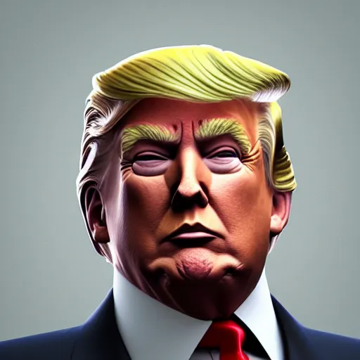 Image similar to donald trump is a stump, hyperdetailed, artstation, cgsociety, 8 k