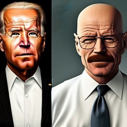 Image similar to Joe Biden as Walter White in Breaking Bad