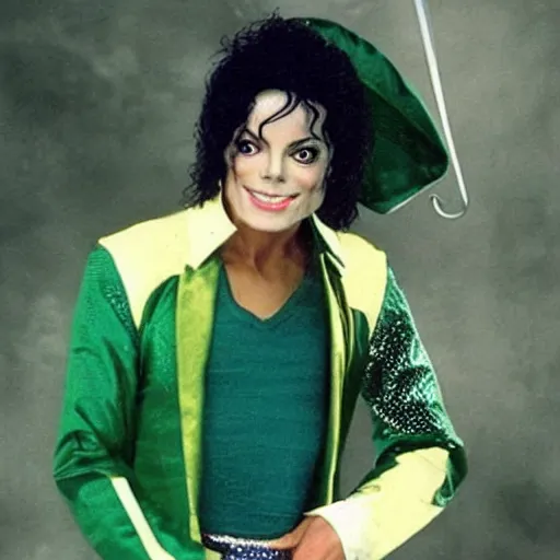 Prompt: “Michael Jackson dressed as Peter Pan”