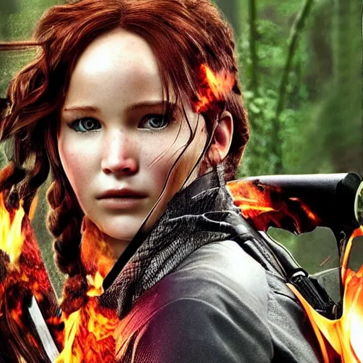 Image similar to the hunger games photography realistic