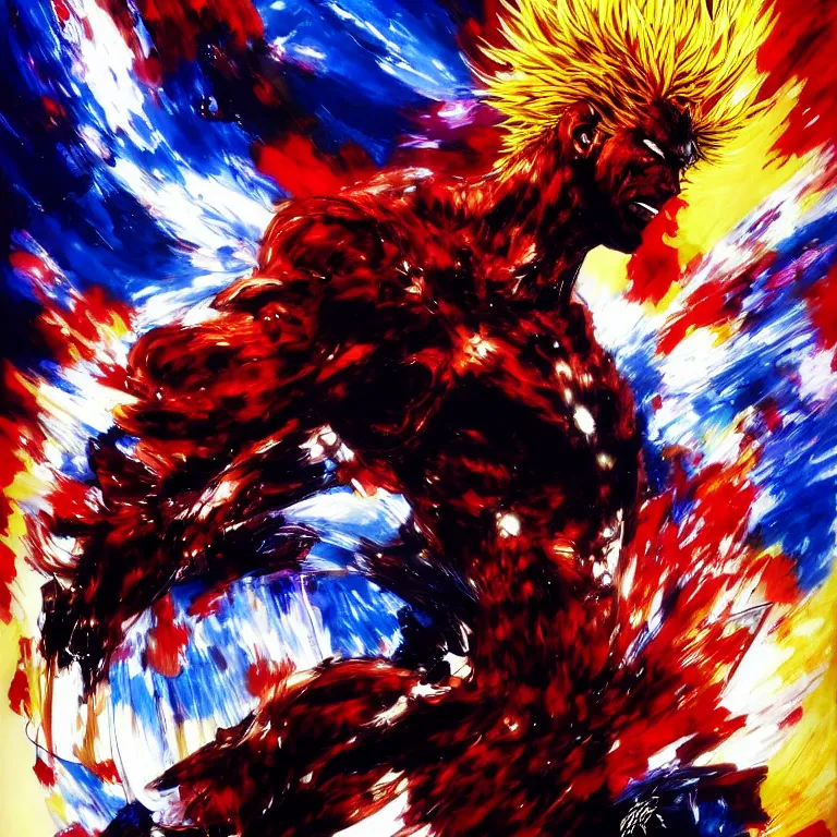 Cosmic Fear Garou  One Punch Man Steam Artwork by Saad2003 on