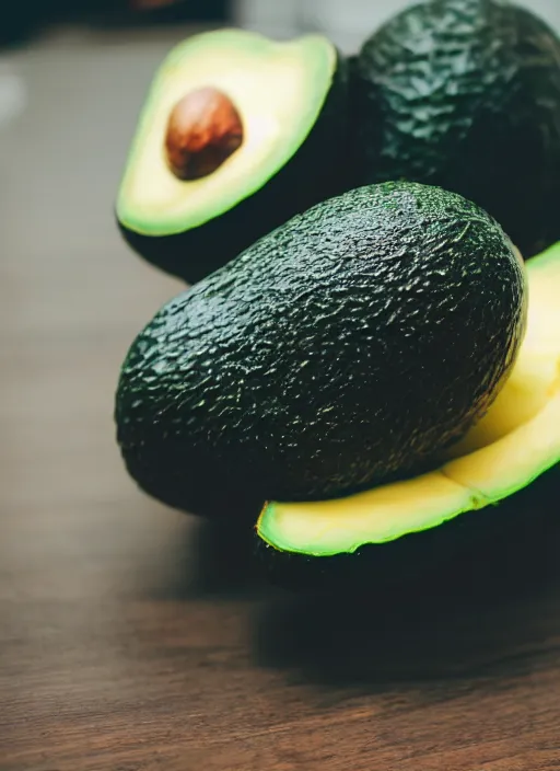 Prompt: dslr photo portrait still of an avocado as!!!! muppet!!!!! 8 5 mm f 1. 8