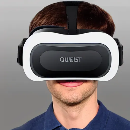 Prompt: quest 2 vr headset