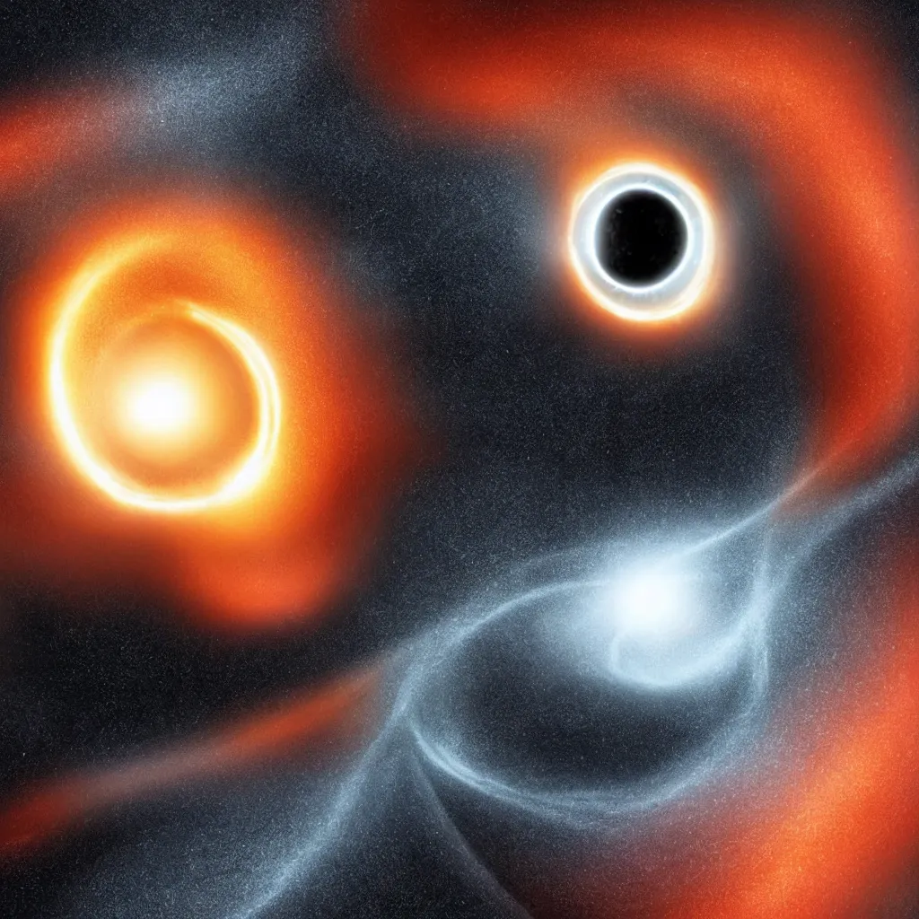 Image similar to an unimaginable fun moment of a blackhole