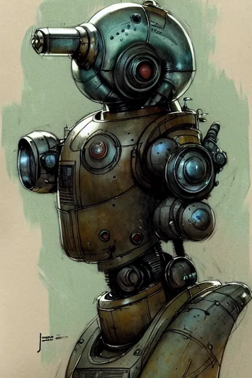 Image similar to ( ( ( ( ( 1 9 5 0 s retro future robot android industrial. muted colors. ) ) ) ) ) by jean - baptiste monge!!!!!!!!!!!!!!!!!!!!!!!!!!!!!!