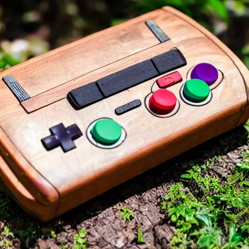 Image similar to a wooden snes in the forest