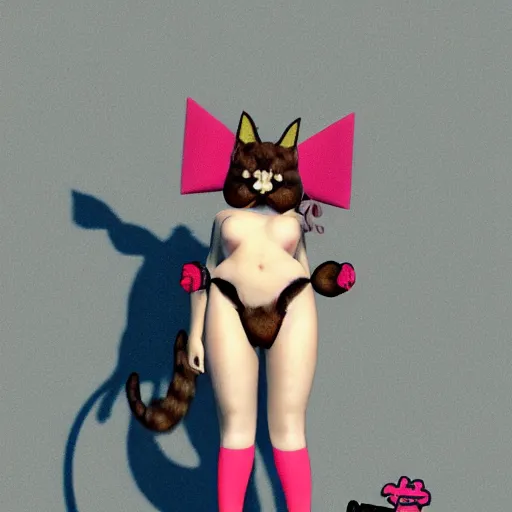 Image similar to catgirl