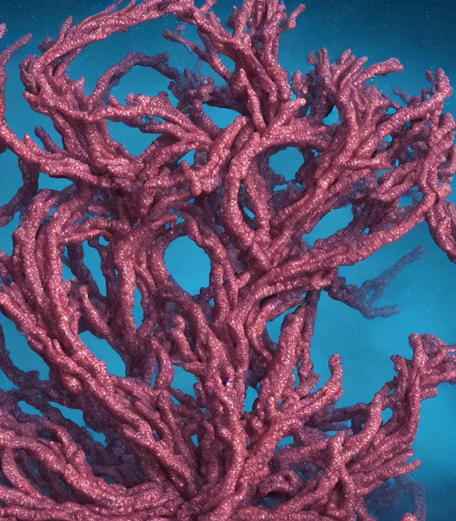 Image similar to alien coral, amazing octane render, stylized, trending on artstation, glow, nature photography