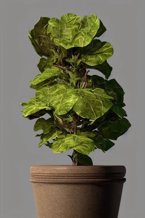 Image similar to medium shot, mandrake in a porcelaine pot!!!, wooden human head with mandrake!!! leaves!!! growing from it, in a pot, intricate hyper detailed ultra sharp sharp focus, global illumination, radiant light, alexandre ferra, irakli nadar, octane render, unreal engine, 4 k, ultra hd,