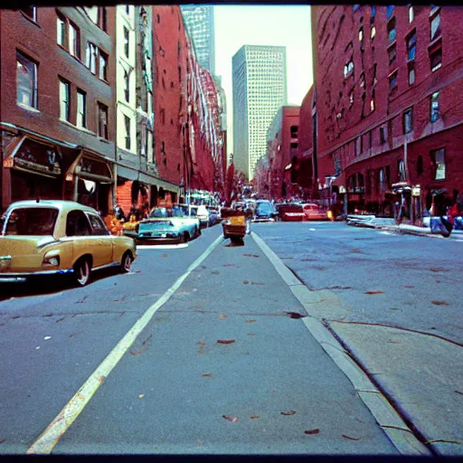 Image similar to boston days, photo, color, kodachrome, accurate, film grain