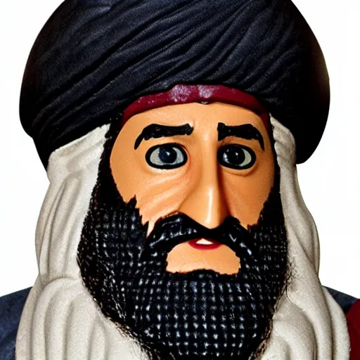 Image similar to Osama Bin Laden action figure