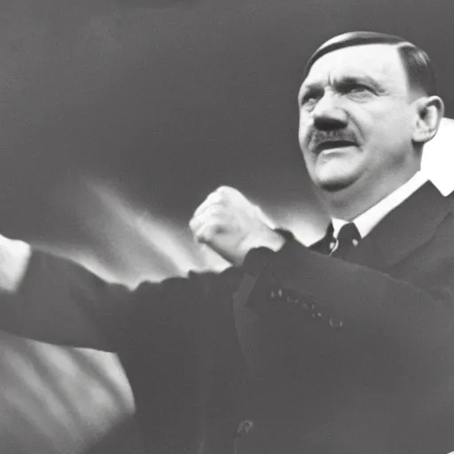 Image similar to kenneth copeland as hitler