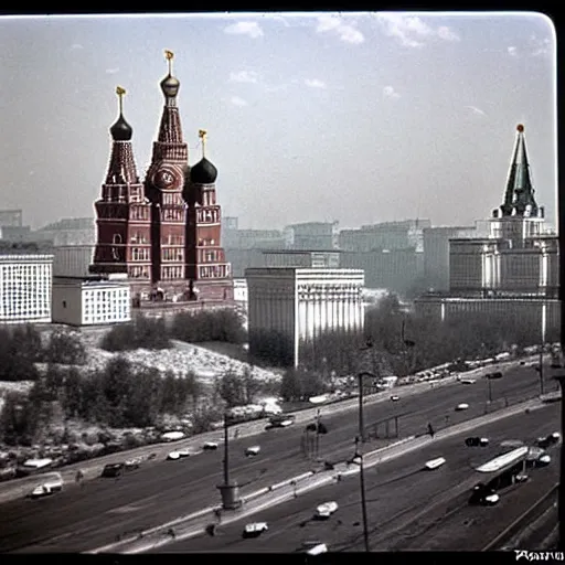 Image similar to moscow, soviet union, photograph from the 6 0 s