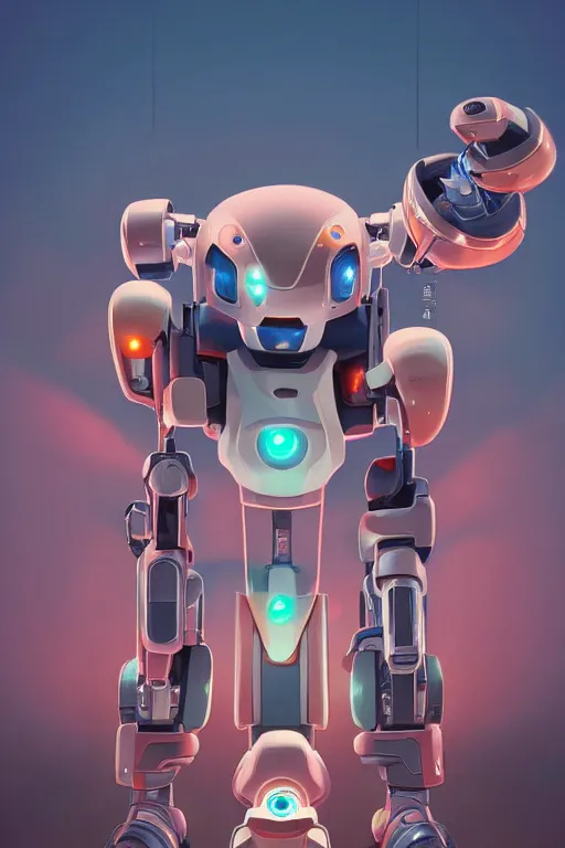 Image similar to metabots medabots medarotto medarot robot minimalist comics helmet mask neon cybereye, behance hd by jesper ejsing, by rhads, makoto shinkai and lois van baarle, ilya kuvshinov, rossdraws global illumination ray tracing hdr radiating a glowing aura