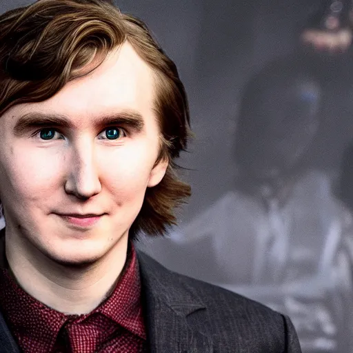 Prompt: Paul Dano riddler