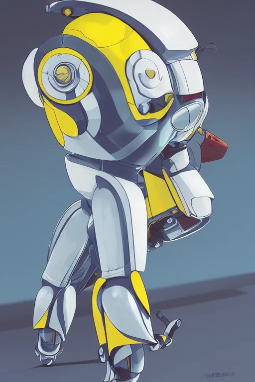 Image similar to metabots medabots medarotto medarot robot minimalist comics helmet mask neon cybereye, behance hd by jesper ejsing, by rhads, makoto shinkai and lois van baarle, ilya kuvshinov, rossdraws global illumination ray tracing hdr radiating a glowing aura