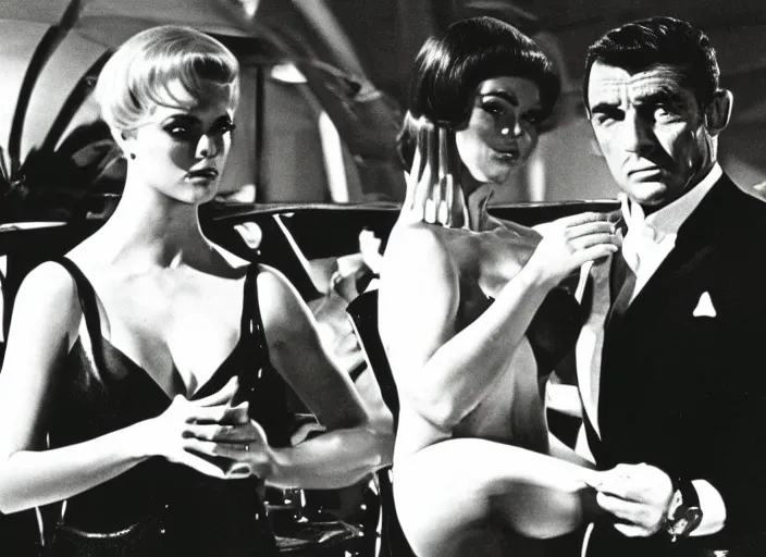 Image similar to scene from the 1 9 6 5 james bond film thunderball