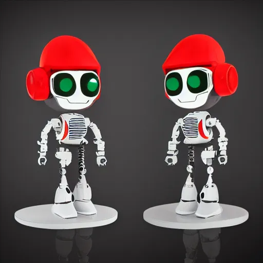 Image similar to art vinyl figure - kid robot style, studio lighting, subsurface diffusion