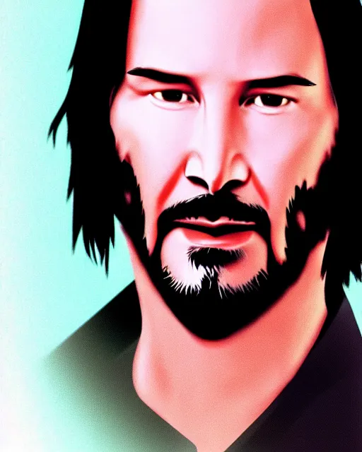 Image similar to keanu reeves rendered in n 6 4. nintendo 6 4 graphics keanu reeves