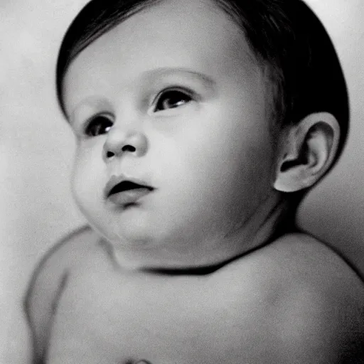 Prompt: high quality high detail photograph by richard avedon, hd, magical psychic baby girl, photorealistic lighting
