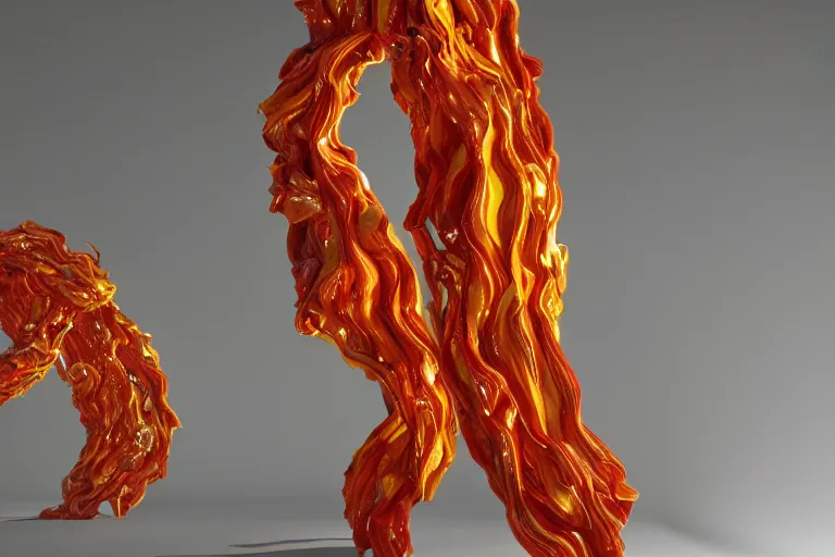 Image similar to Painful pleasures by Lynda Benglis, octane render, 4k, 8k, sharp, very very beautiful, stunning, (twisted flux), vanishing!