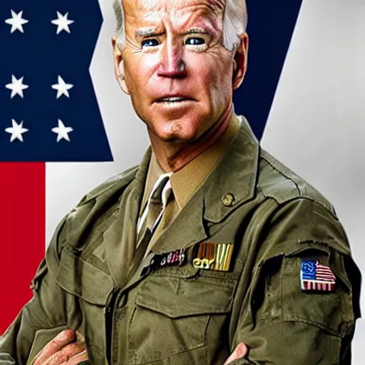 Image similar to G.I. Joe Biden