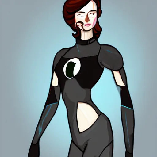 Prompt: GLaDOS as a human woman