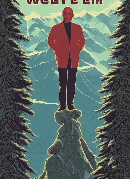 Image similar to Twin Peaks poster artwork by Michael Whelan, by Bob Larkin and Tomer Hanuka, Karol Bak of portrait of Joe Rogan in red flannel spotlight from the sky shining on him, from scene from Twin Peaks, clean, simple illustration, nostalgic, domestic