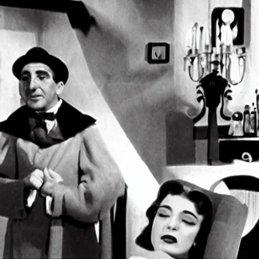 Prompt: To be or not to be by Ernst Lubitsch