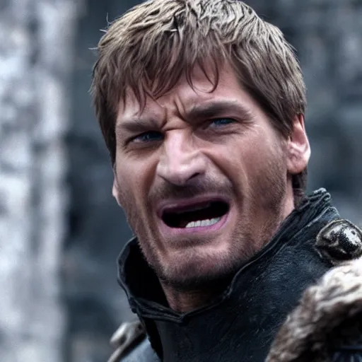 Image similar to jamie lannister screaming