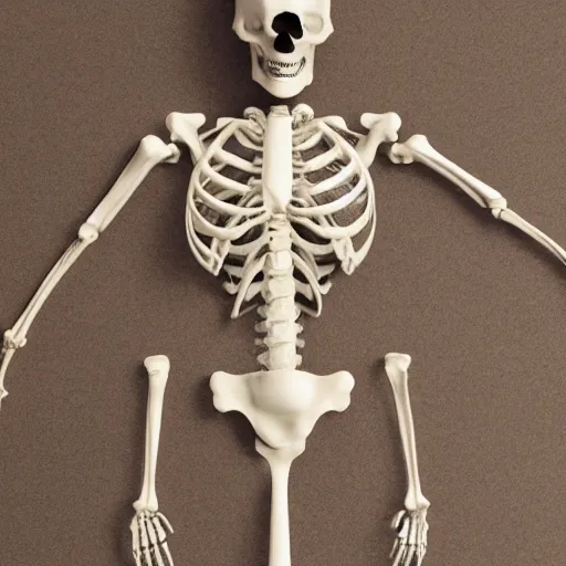 Prompt: skeleton