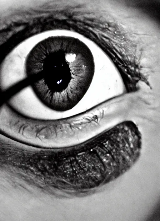 Prompt: portrait of a stunningly beautiful eye, wikipedia