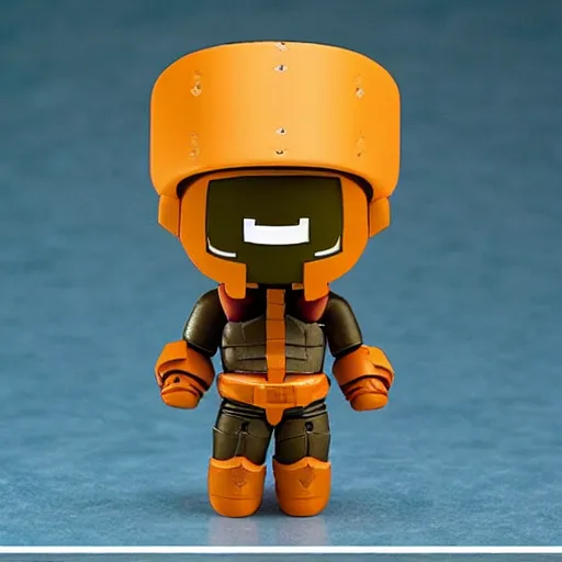 Prompt: mf doom nendroid