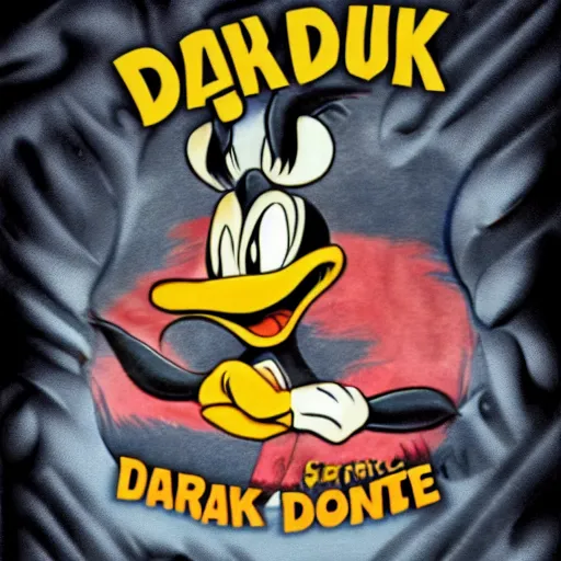 Prompt: scary dark donald duck creepypasta