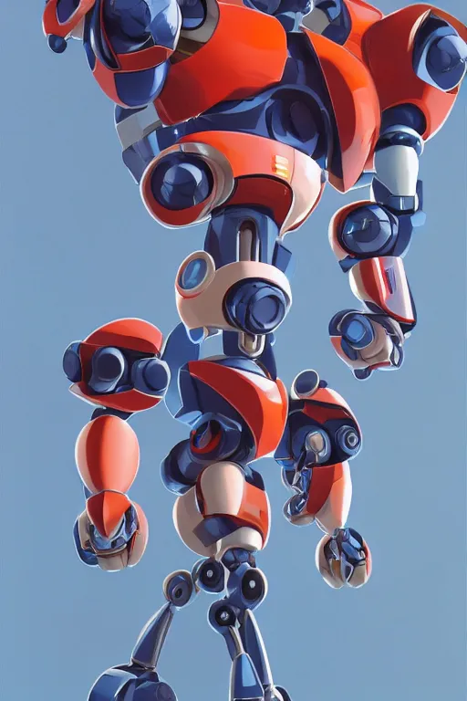 Image similar to metabots medabots medarotto medarot robot minimalist comics, behance hd by jesper ejsing, by rhads, makoto shinkai and lois van baarle, ilya kuvshinov, rossdraws global illumination ray tracing hdr