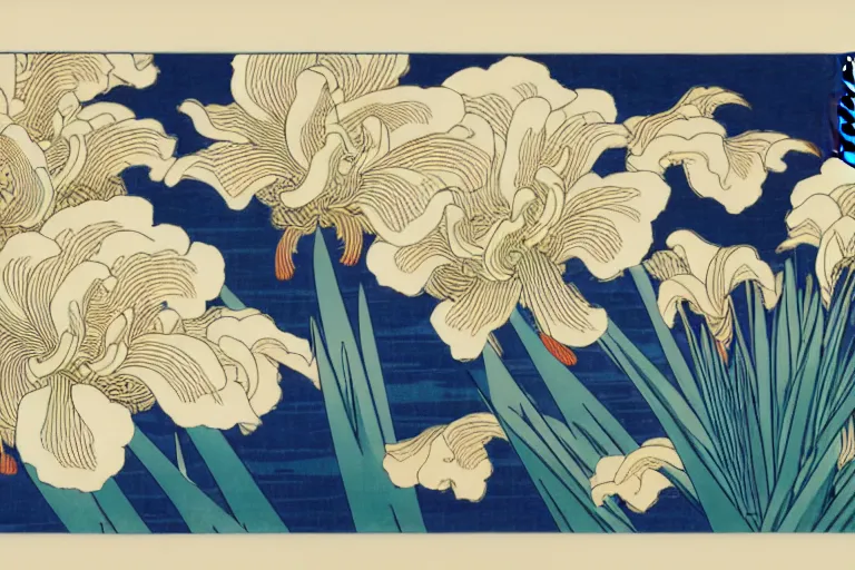 BKMiller428: ukiyo-e Japanese watercolor masterpiece of a pretty