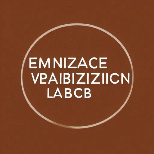 Image similar to simple elegant logo for academic lab about visualization