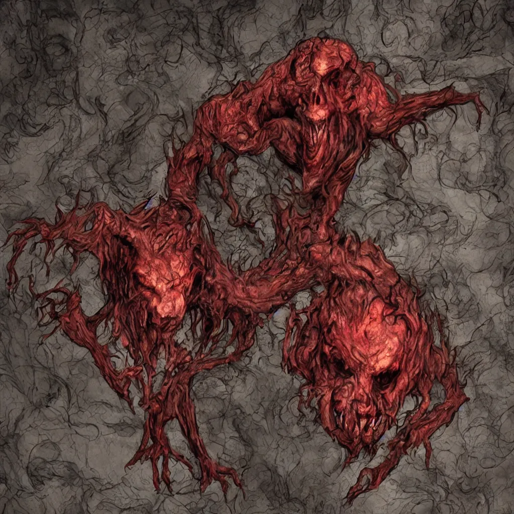 Image similar to Demonic necromorph