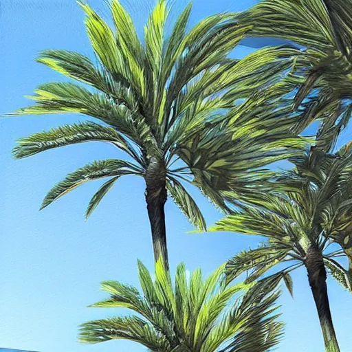 Image similar to “palm, photorealistic”