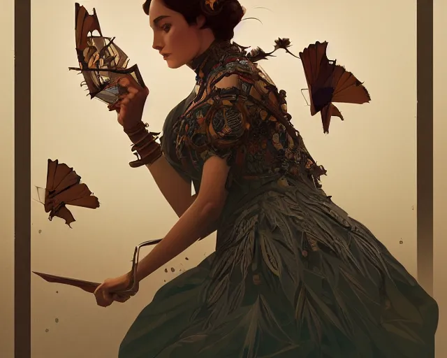 Image similar to photography of charley harper, deep focus, d & d, fantasy, intricate, elegant, highly detailed, digital painting, artstation, concept art, matte, sharp focus, illustration, hearthstone, art by artgerm and greg rutkowski and alphonse mucha