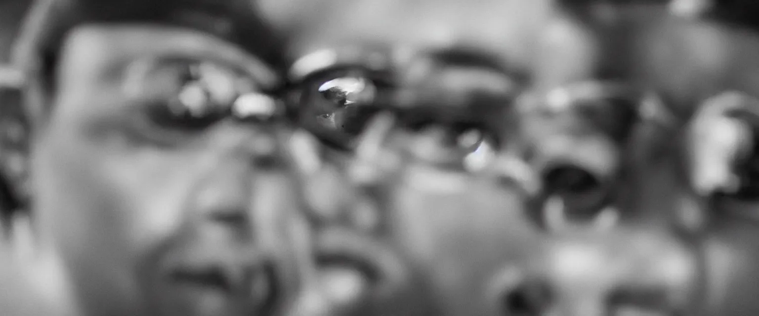 Image similar to detailed sharp portrait photograph in the style of popular science circa 1 9 5 5 of overweight taxi driver in his checker cab looking away lens 1 5 0 mm heavy bokeh