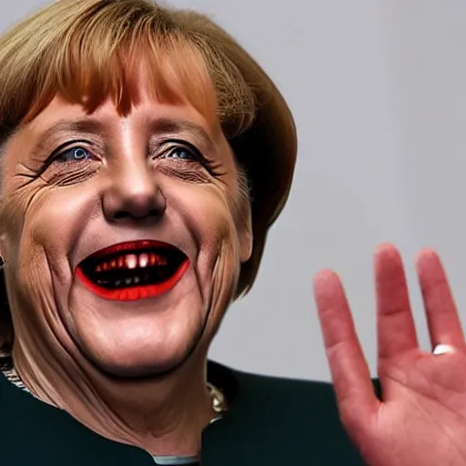 Prompt: Angela Merkel as Joker