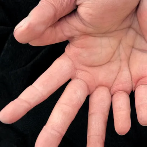 Image similar to close up of a woman's hands, palms, palm reading, very realistic, intricate, detailed