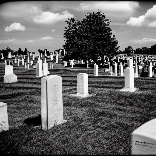 Image similar to photo of a cemetery, tri-x 400